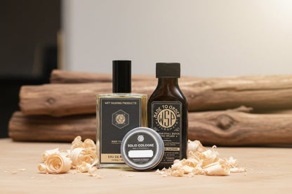 WSP Sandalwood Eau de Parfum | Warm, Creamy & Grounded The Master Collection: 100ml + Aftershave + Solid Cologne