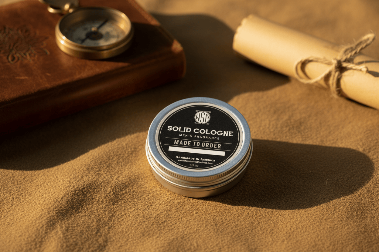 WSP Shared & Unisex Solid Cologne – Atmospheric Travel Fragrance – Made to Order