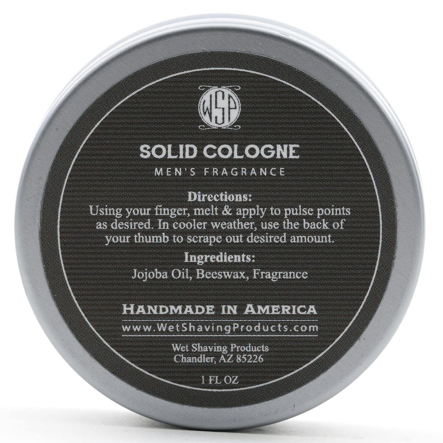 WSP Solid Cologne – The Essentials – Best Selling Travel Fragrance