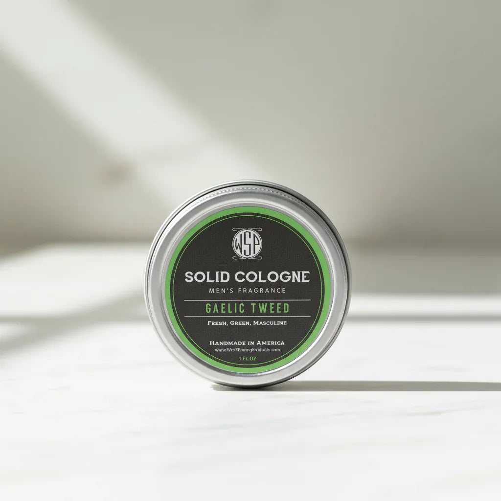 WSP Solid Cologne – The Essentials – Best Selling Travel Fragrance Gaelic Tweed