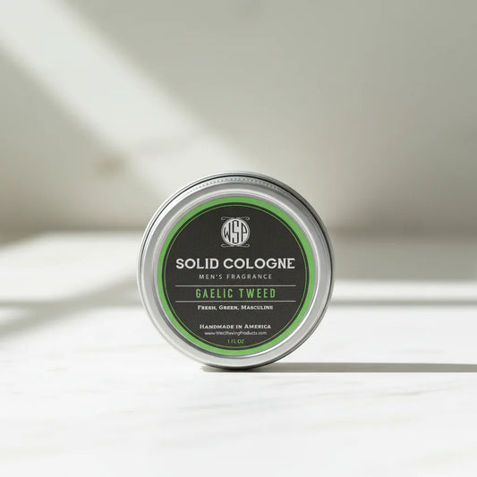 WSP Solid Cologne – The Essentials – Best Selling Travel Fragrance Gaelic Tweed