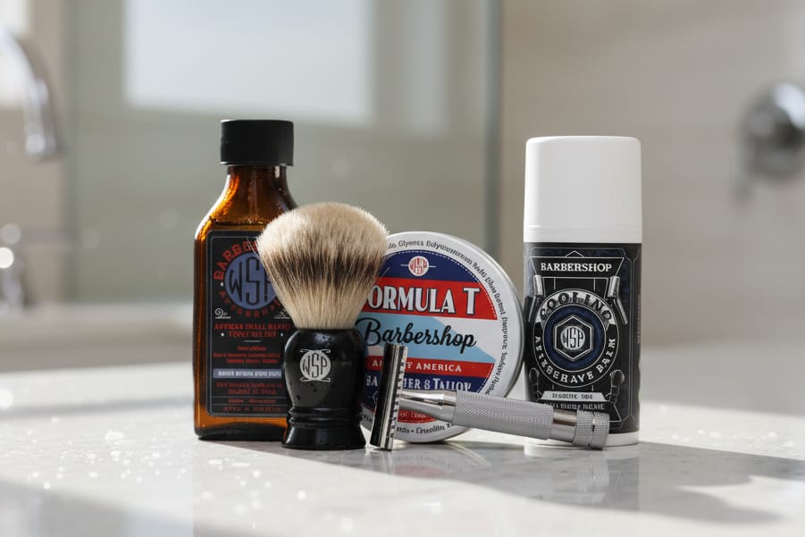 WSP The Grand Wet Shaving Kit The Heirloom (Silvertip) / Barbershop
