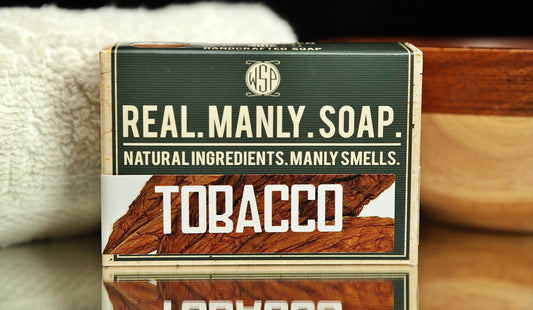 WSP Tobacco Artisan Hand & Body Soap – Natural Castile & Shea Butter Formula – Moisturizing Rich Lather