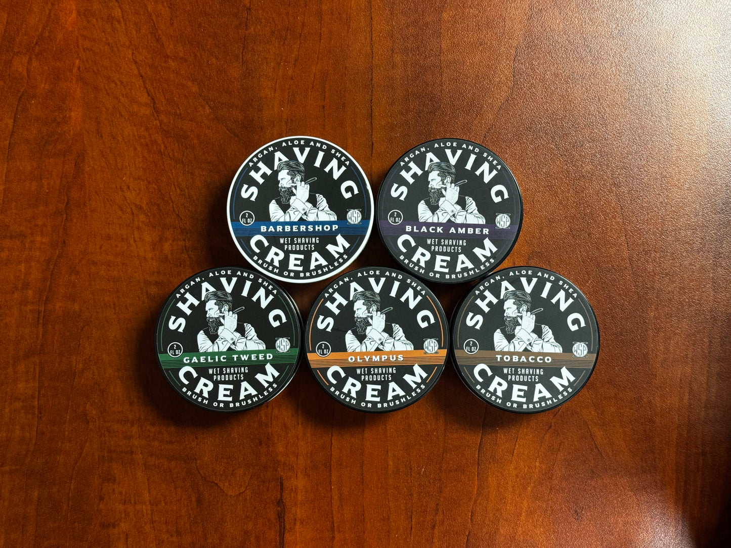 WSP Travel Shaving Cream – 2oz TSA Compliant – Concentrated Formula All 5 Scents