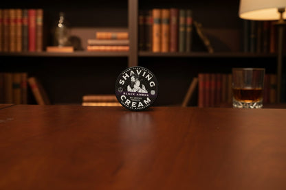 WSP Travel Shaving Cream – 2oz TSA Compliant – Concentrated Formula Black Amber Vanille