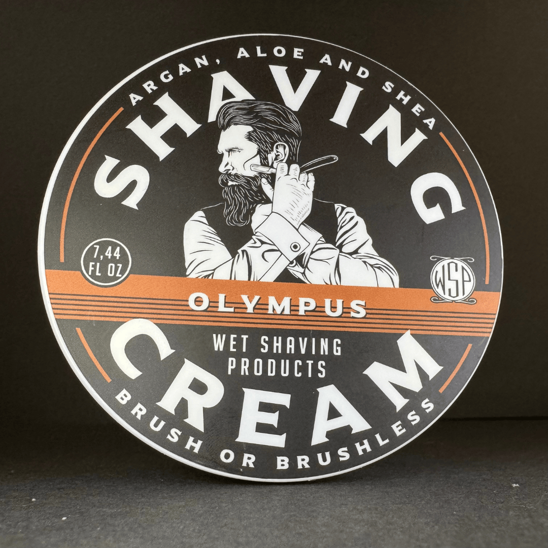 WSP Travel Shaving Cream – 2oz TSA Compliant – Concentrated Formula Olympus