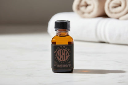 WSP Travel Size Aftershave Tonic – 1oz Bottles & Sample Flights Mahogany