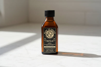 WSP Unscented Aftershave Splash – Fragrance-Free Toner with Witch Hazel & Allantoin 100ml - Full Bottle