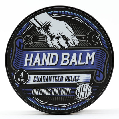 WSP Wood, Spice & Leather Hand Balm – Rugged Men's Hand Cream – Made to Order Bay Rum