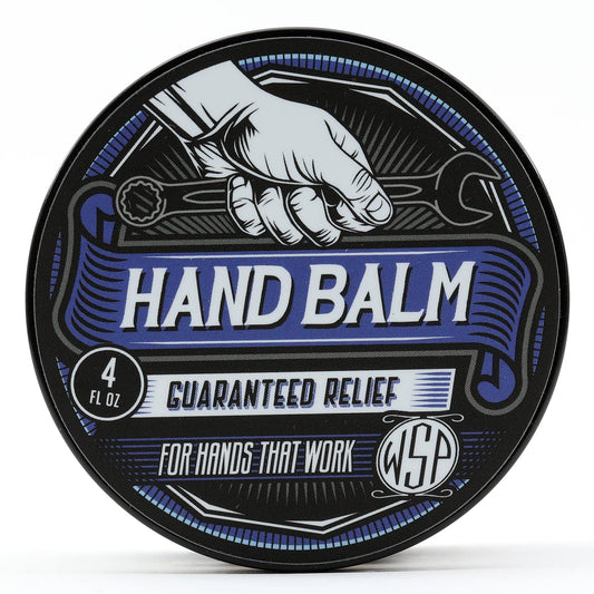 WSP Wood, Spice & Leather Hand Balm – Rugged Men's Hand Cream – Made to Order Bay Rum