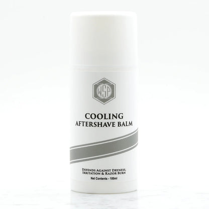 small white bottle of aftershave balm