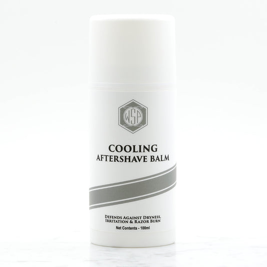 small white bottle of aftershave balm