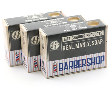 3 Pack of Real. Manly. Soap. (4.5 oz Castile Bars)