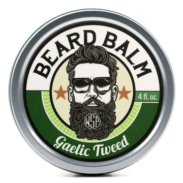 Beard Balm 4 oz (Gaelic Tweed) Leave in Conditioner Natural & Vegetarian