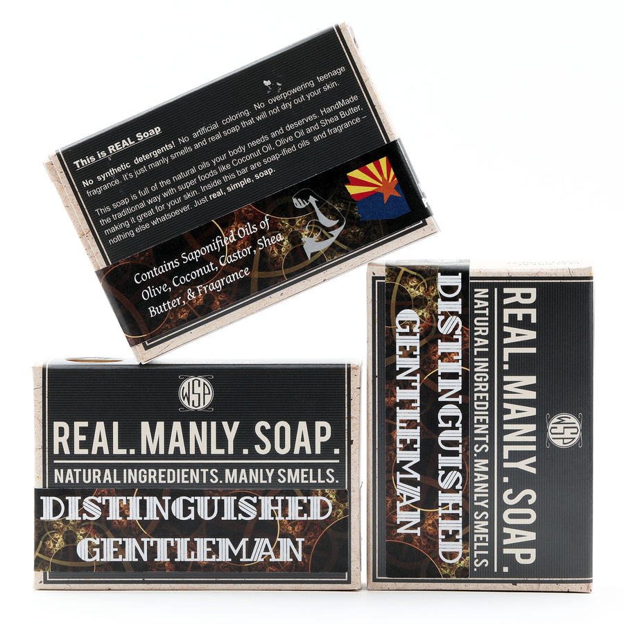 Limited Edition - Distinguished Gentleman - Formula T Fragrance Set (Bar Soap, Shave Soap, & Aftershave)