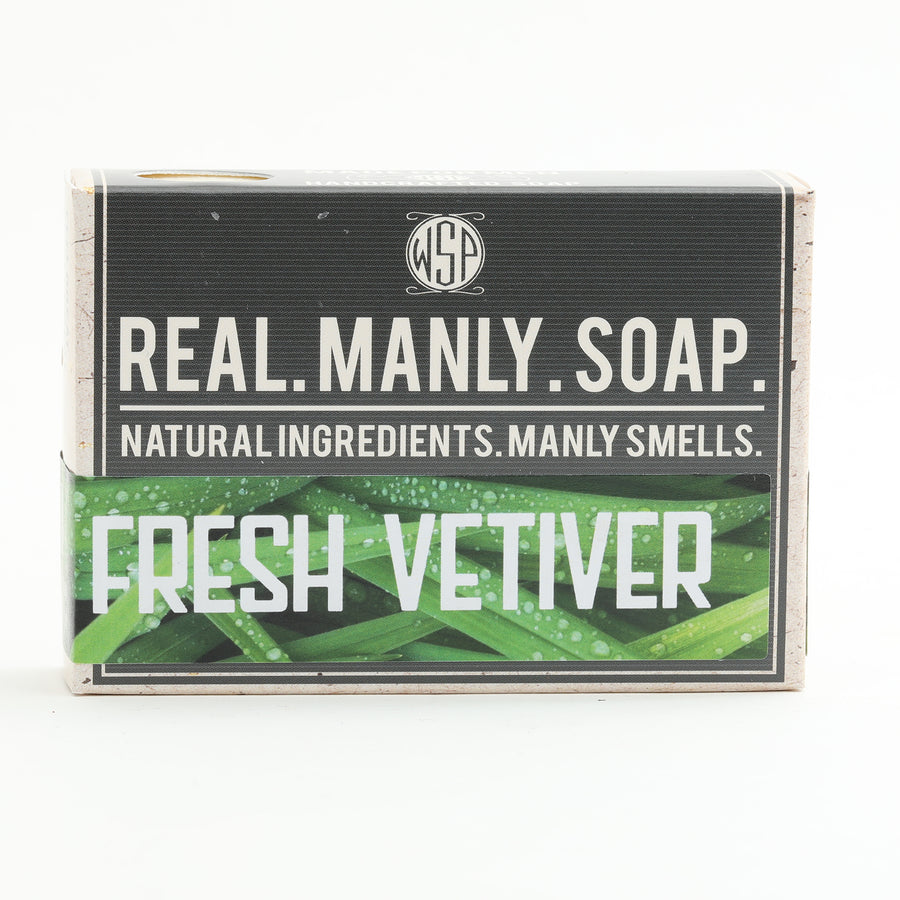 Limited Edition (Fresh Vetiver) Castile Hand & Body Soap Bar 4.5 oz Vegan Natural Ingredients