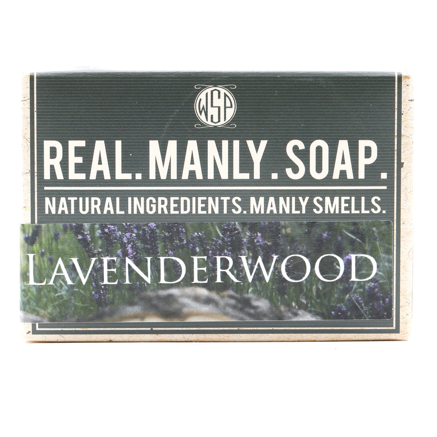 Limited Edition - Lavenderwood - Castile Hand & Body Soap Bar 4.5 oz Vegan Natural Ingredients