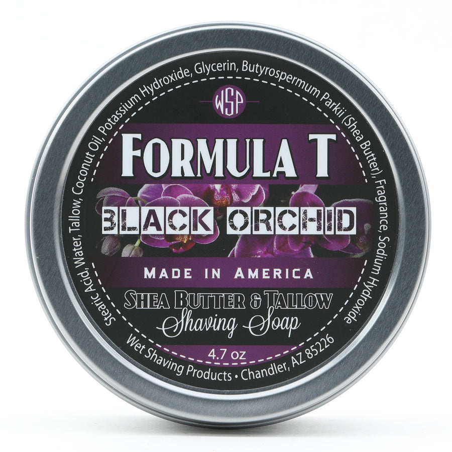 Limited Edition - Black Orchid - Formula T Fragrance Set (Bar Soap, Shave Soap, & Aftershave)