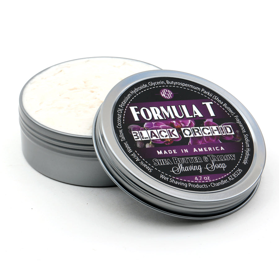Limited Edition - Black Orchid - Formula T Fragrance Set (Bar Soap, Shave Soap, & Aftershave)