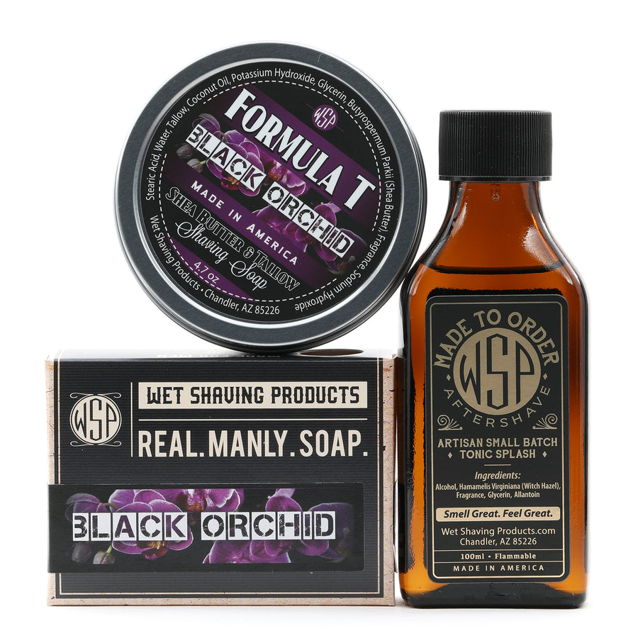 Limited Edition (Black Orchid) Castile Hand & Body Soap Bar 4.5 oz Vegan Natural Ingredients
