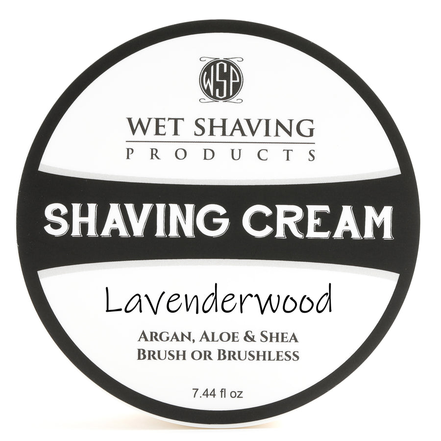 Limited Edition - Lavenderwood- Shaving Cream 7.44 oz Featuring Argan & Aloe