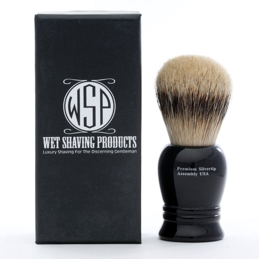 WSP "Prince" High Density Premium Silvertip Badger Shaving Brush