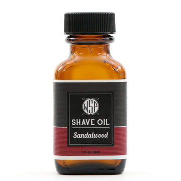 Pre & Post Shave Oil - Natural, Vegan, & Simple (Sandalwood)