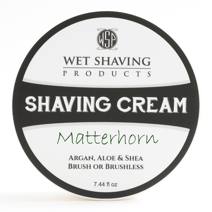 Limited Edition Shaving Cream 7.44 oz (Matterhorn) Featuring Argan & Aloe