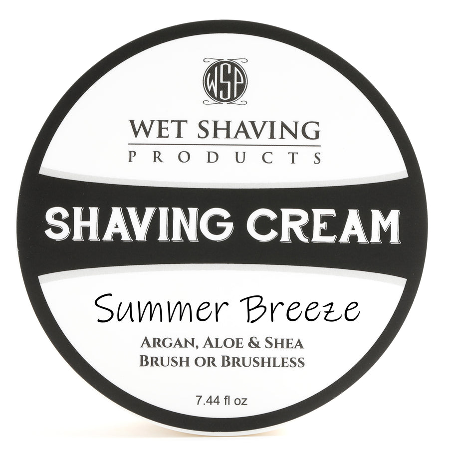 Limited Edition - Summer Breeze - Shaving Cream 7.44 oz Featuring Argan & Aloe