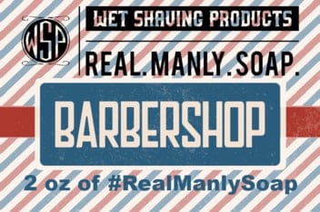 WSP Castile Hand & Body Soap Bar, 100% Natural & Vegan - 2 oz Travel Size Barbershop