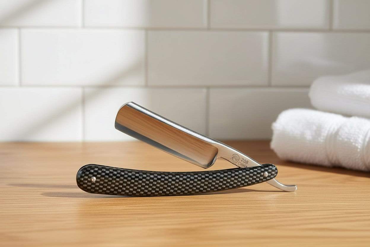 WSP The Project: Gold Dollar 208 Straight Razor | Factory Edge