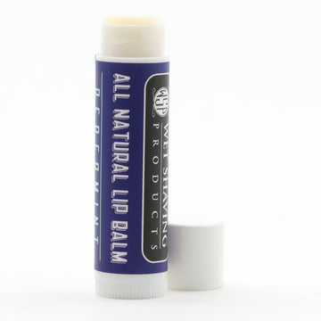 Blue Collar Lip Balm - All Natural Relief for Chapped Lips - Peppermint Flavored