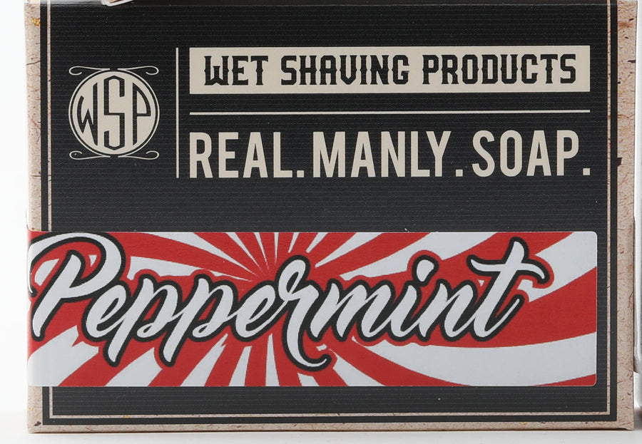 Limited Edition - Peppermint - Rustic Fragrance Set (Bar Soap, Rustic Shave Soap, & Aftershave)