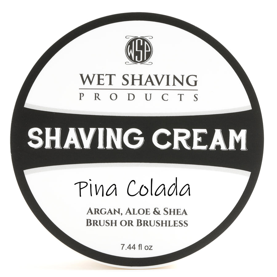 Limited Edition - Pina Colada - Shaving Cream 7.44 oz Featuring Argan & Aloe